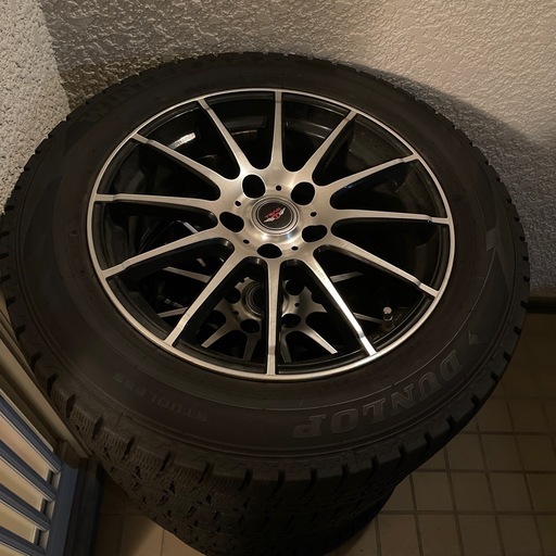 DUNLOP 215/60R17 960アルミホイル付