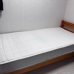 【お買い得‼️】無印良品 シングルベッド(ポケットコイル)