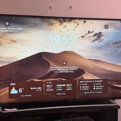 PCモニター　55インチ　4K　