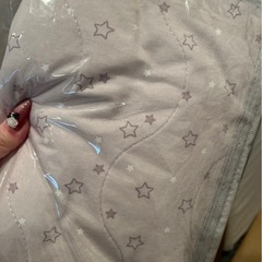 ミニベビーベッド　あわいろの画像