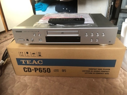 TEAC CD-650  USB付き　CDデッキ