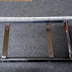 大型トランク用ステンレスナンバー枠