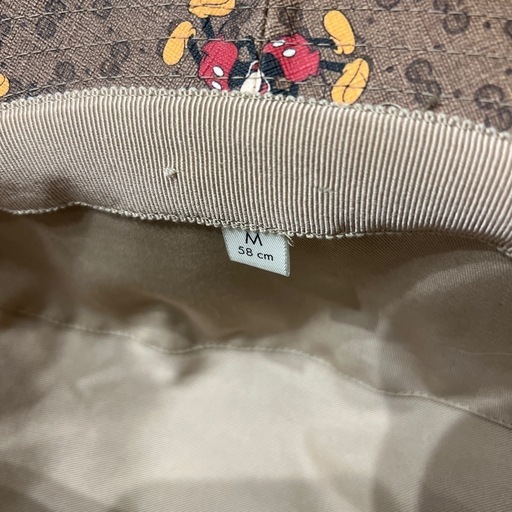 GUCCIバケットハット⭐︎ディズニーコラボ限定品