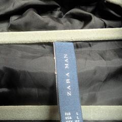ZARA MAN フード付きベスト　Lの画像