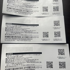 えぼしスキー場　リフト券の画像