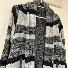 AZUL by moussy ニットカーディガンの画像