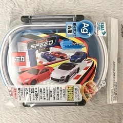 未開封 トミカ お弁当箱 ランチボックス ミニカー 車