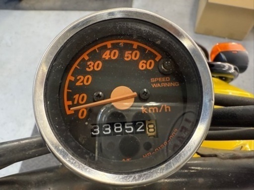 HONDA ホンダ ズーマー AF58 新品交換多数 イエロー・ブラック仕様 4スト キャブ 実働 50cc 原付 スクーター 通勤・通学 現状 HONDA ホンダ ズーマー AF58 新品交換多数 イエロー・ブラック仕様 4