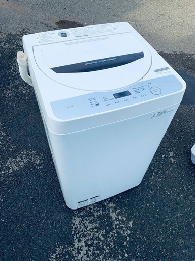 EJ3640番✨SHARP✨電気洗濯機 ✨ ES-GE5B-T