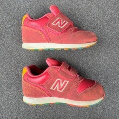 ニューバランス 996 ベビー シューズ ピンクの画像