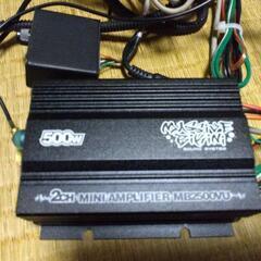 バイク用 アンプ スピーカーの画像