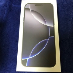 iPhone 16 Pro Max 256GB ブラックチタニウムの画像