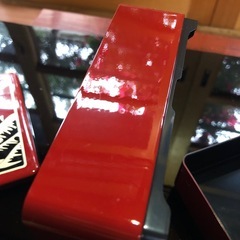 朱塗りミニお重箱　日本海の画像