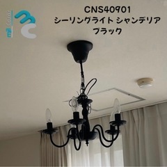 CNS40901 シーリングライト シャンデリア ブラック