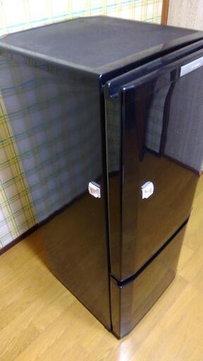 三菱 146L 2ドア冷凍冷蔵庫 MR-P15X-B
