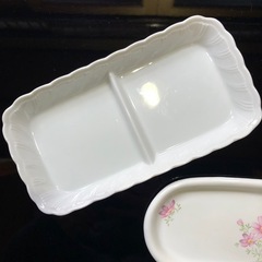 昭和レトロなカフェタイム用プレート☕️2つセットの画像