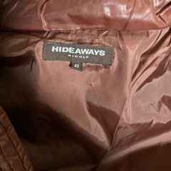 HIDEAWAYS NICOLE ダウンジャケット 48 ブラウンの画像
