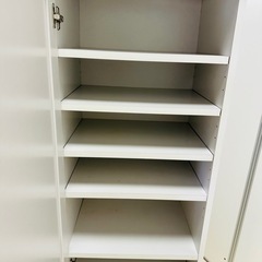 ミラー付きシューズボックスの画像