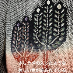 総絞り訪問着、新品袴、長襦袢、半幅帯のセット‼️卒業式に❗️刺繍、暈し入り　Sサイズ　先生、教員の方にもの画像