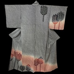 総絞り訪問着、新品袴、長襦袢、半幅帯のセット‼️卒業式に❗️刺繍、暈し入り　Sサイズ　先生、教員の方にもの画像