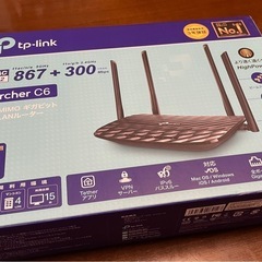 Wi-Fiルーター　TP-Link Archer C6
