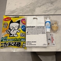 猫砂・消臭スプレー等