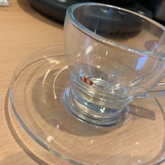有名コーヒーメーカー　エスプレッソカップ　ソーサー６脚セット