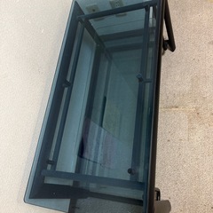 ガラステーブル テレビ台の画像