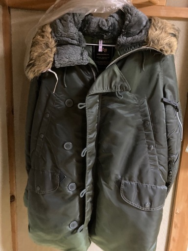 ALPHA INDUSTRIES N-3B パーカー 極寒用 オリーブグリーン