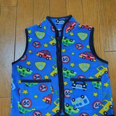 子どもフリースベスト中古美品/100サイズ/西松屋
