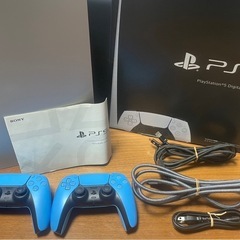 PS5一式・コントローラー2個付き・CFI-1000B・デジタル...
