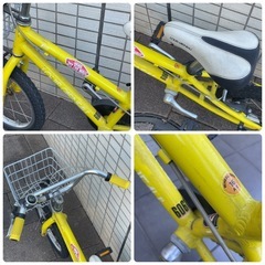 ルイガノ　子供自転車　16インチ　中古　 子供用　キッズ　　の画像