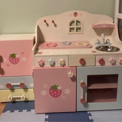 大特価 マザーガーデン キッチンセット 冷蔵庫の画像