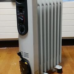 オイルヒーター　動作正常　メーカー名不明