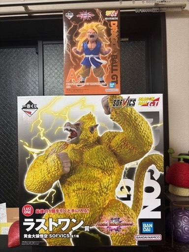 【新品】ドラゴンボール 一番くじ ラストワン賞 黄金大猿悟空＋おまけ付き