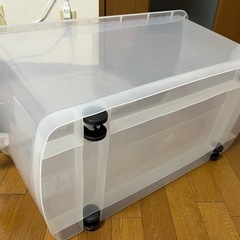 衣装ケースタイヤ付き 大きめの画像