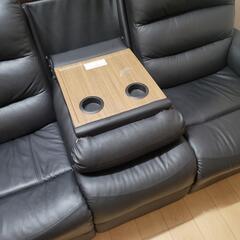 3人掛け電動リクライニングソファーの画像