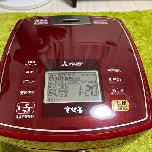 炊飯器一升炊き