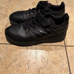 adidas kids スニーカー 20.5cmの画像