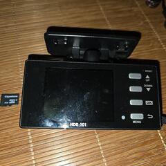 コムテックドライブレコーダーHDR-101microSD8GB付き