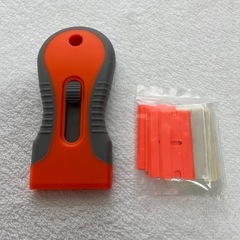 一枚刃 スクレーパー 車 ステッカー リムーバー
