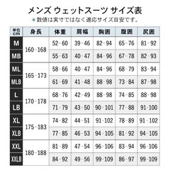 ウェットスーツ セミドライ Mサイズの画像