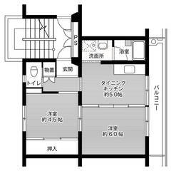 ◆敷金・礼金が無料！◆ビレッジハウス烏山2号棟 (503号室)