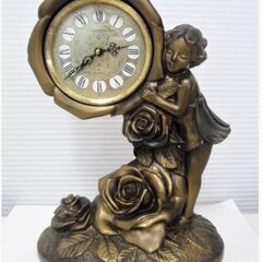 昭和レトロ　CITIZEN　置時計　4RG62　動作良好　少女　...