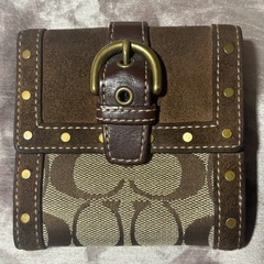 COACH 2つ折財布 正規品