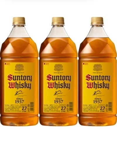 サントリー角2.7L×3本セット