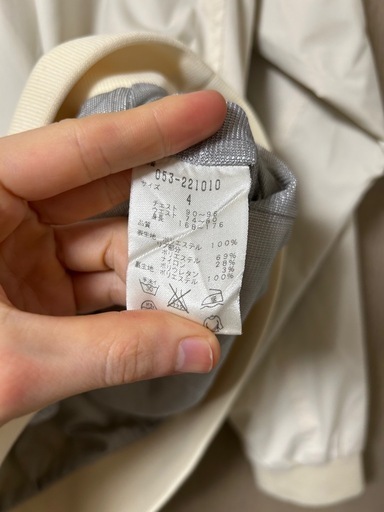 パーリーゲイツ スニードジャック 0/S 蓄熱 ベージュ系　ブルゾン 超美品】パーリーゲイツ スニード ベージュ×ネイビー 地模様