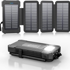 決まりました【新品未開封】ソーラー充電器【18W急速充電】ソーラ...
