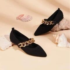 新品フラットシューズ