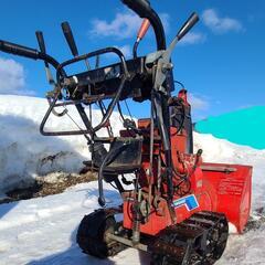 除雪機　ヤナセスノースロワー55-5SⅡ５馬力　セル付　の画像